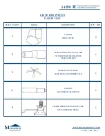 Preview for 2 page of Monarch Specialties I 4290 Assembly Instructions Manual