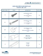 Preview for 13 page of Monarch Specialties I 7018 Assembly Instructions Manual