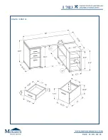 Preview for 18 page of Monarch Specialties I 7023 Assembly Instructions Manual