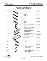 Preview for 2 page of Monarch Specialties I 7029 Assembly Instructions Manual