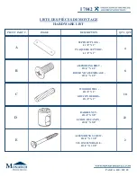 Preview for 6 page of Monarch Specialties I 7042 Assembly Instructions Manual