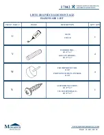 Preview for 10 page of Monarch Specialties I 7042 Assembly Instructions Manual