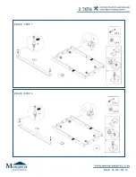 Preview for 10 page of Monarch Specialties I 7076 Assembly Instructions Manual