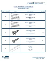 Preview for 8 page of Monarch Specialties I 7082 Assembly Instructions Manual