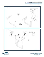 Preview for 14 page of Monarch Specialties I 7082 Assembly Instructions Manual