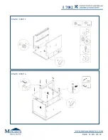 Preview for 15 page of Monarch Specialties I 7082 Assembly Instructions Manual