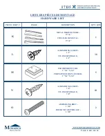 Preview for 8 page of Monarch Specialties I 7135 Assembly Instructions Manual