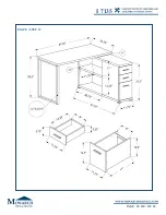 Preview for 20 page of Monarch Specialties I 7135 Assembly Instructions Manual