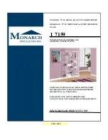 Monarch Specialties I 7159 Assembly Instructions preview