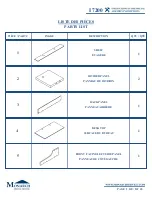 Preview for 2 page of Monarch Specialties I 7200 Assembly Instructions Manual