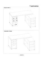 Preview for 12 page of Monarch Specialties I 7219 Assembly Instructions Manual