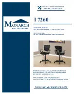 Monarch Specialties I 7260 Assembly Instructions Manual preview