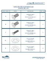 Preview for 4 page of Monarch Specialties I 7260 Assembly Instructions Manual