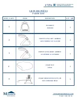 Preview for 2 page of Monarch Specialties I 7276 Assembly Instructions Manual