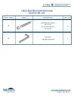 Preview for 6 page of Monarch Specialties I 7276 Assembly Instructions Manual