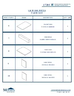 Preview for 3 page of Monarch Specialties I 7295 Assembly Instructions Manual