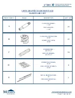 Preview for 7 page of Monarch Specialties I 7295 Assembly Instructions Manual