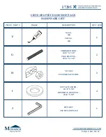 Preview for 8 page of Monarch Specialties I 7295 Assembly Instructions Manual