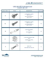 Preview for 10 page of Monarch Specialties I 7295 Assembly Instructions Manual