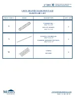 Preview for 11 page of Monarch Specialties I 7295 Assembly Instructions Manual