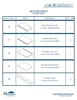 Preview for 5 page of Monarch Specialties I 7305 Assembly Instructions Manual