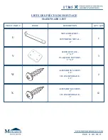 Preview for 11 page of Monarch Specialties I 7305 Assembly Instructions Manual