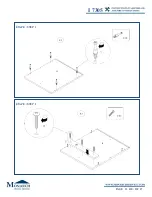 Preview for 13 page of Monarch Specialties I 7305 Assembly Instructions Manual