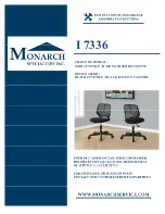 Monarch Specialties I 7336 Assembly Instructions Manual preview