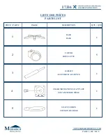 Preview for 2 page of Monarch Specialties I 7336 Assembly Instructions Manual