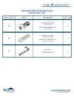 Preview for 4 page of Monarch Specialties I 7336 Assembly Instructions Manual