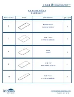 Preview for 3 page of Monarch Specialties I 7351 Assembly Instructions/Use And Care Manual