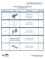 Preview for 7 page of Monarch Specialties I 7351 Assembly Instructions/Use And Care Manual