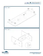 Preview for 13 page of Monarch Specialties I 7351 Assembly Instructions/Use And Care Manual