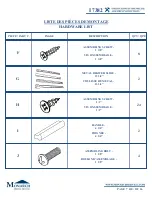 Preview for 7 page of Monarch Specialties I 7382 Assembly Instructions Manual