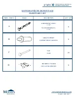 Preview for 3 page of Monarch Specialties I 7475 Assembly Instructions Manual