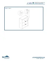 Preview for 6 page of Monarch Specialties I 7475 Assembly Instructions Manual