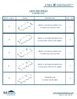 Preview for 2 page of Monarch Specialties I 7514 Assembly Instructions Manual