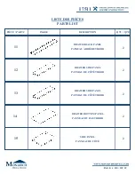 Preview for 4 page of Monarch Specialties I 7514 Assembly Instructions Manual