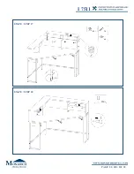 Preview for 20 page of Monarch Specialties I 7514 Assembly Instructions Manual