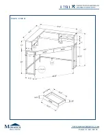 Preview for 22 page of Monarch Specialties I 7514 Assembly Instructions Manual