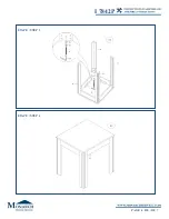 Preview for 6 page of Monarch Specialties I 7842P Assembly Instructions Manual