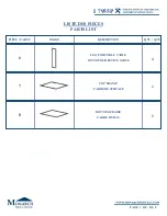 Preview for 3 page of Monarch Specialties I 7955P Assembly Instructions Manual