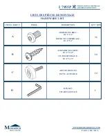 Preview for 4 page of Monarch Specialties I 7955P Assembly Instructions Manual