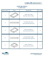 Preview for 2 page of Monarch Specialties I 7982N Assembly Instructions Manual