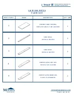 Preview for 2 page of Monarch Specialties I 7990P Assembly Instructions Manual