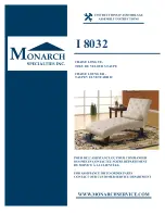 Monarch Specialties I 8032 Assembly Instructions Manual preview