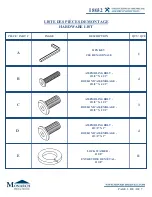 Preview for 3 page of Monarch Specialties I 8032 Assembly Instructions Manual