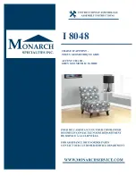 Preview for 1 page of Monarch Specialties I 8048 Assembly Instructions Manual