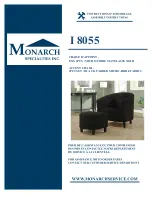 Monarch Specialties I 8055 Assembly Instructions preview