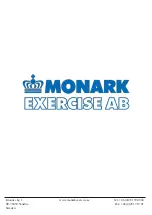 Preview for 32 page of Monark Cardio Care 927 E Manual